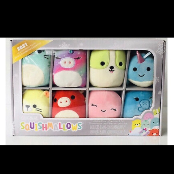 Squishmallows Christmas ornaments brand new